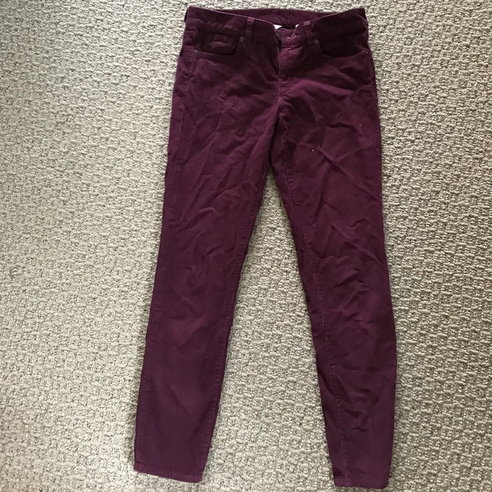 J.Crew Corduroy in Purple